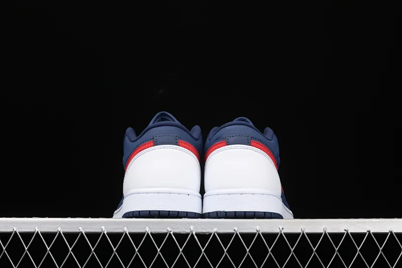 All categories Air Jordan Jordan series basketball shoes Air Jordan 1 Low G version pure original Air Jordan 1 Low AJ1 Joe 1 Patriot blue and red low-top cultural and leisure sports sneakers CZ8454-400
